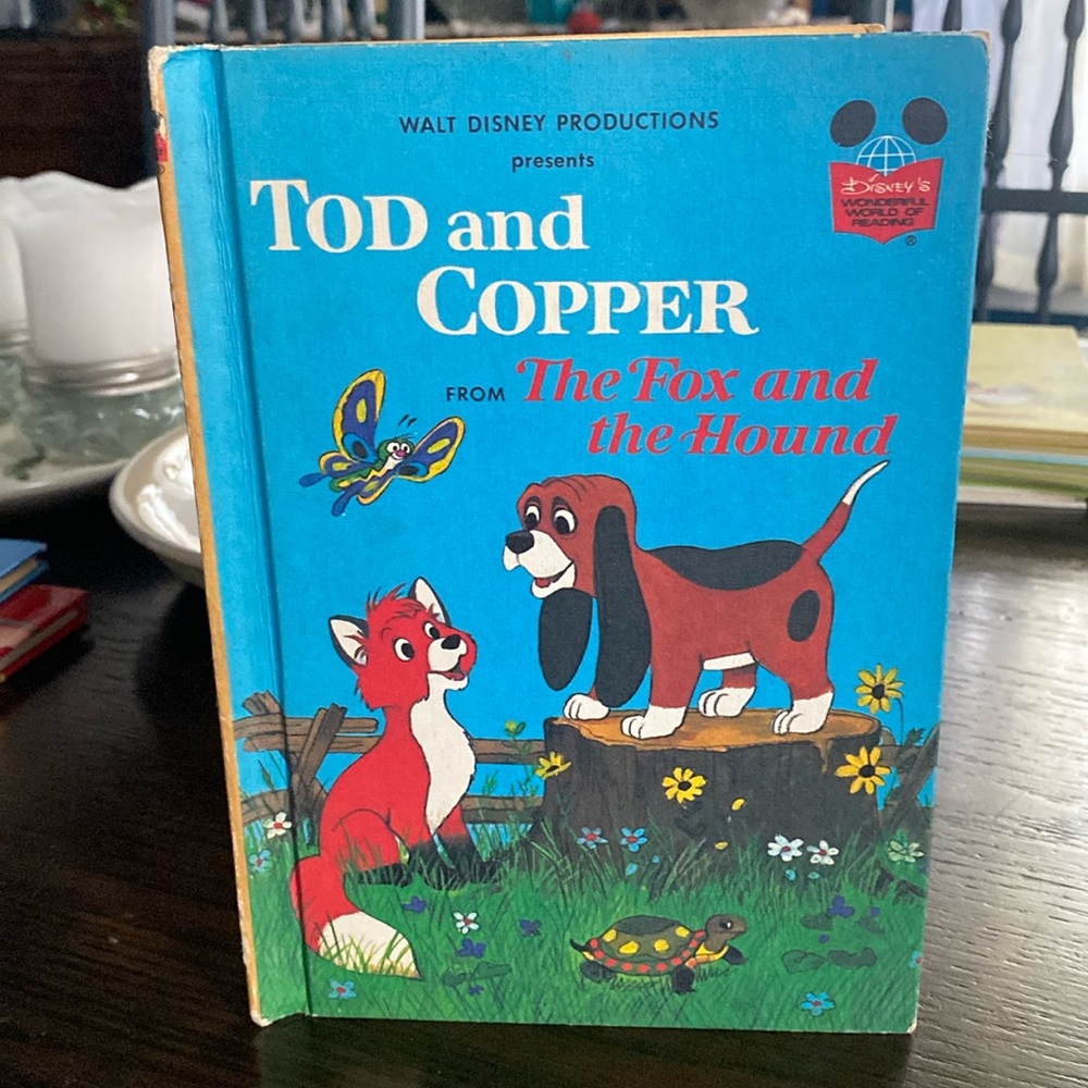 Walt Disney's Wonderful World of Reading Bookclub Edition Tod and Copper